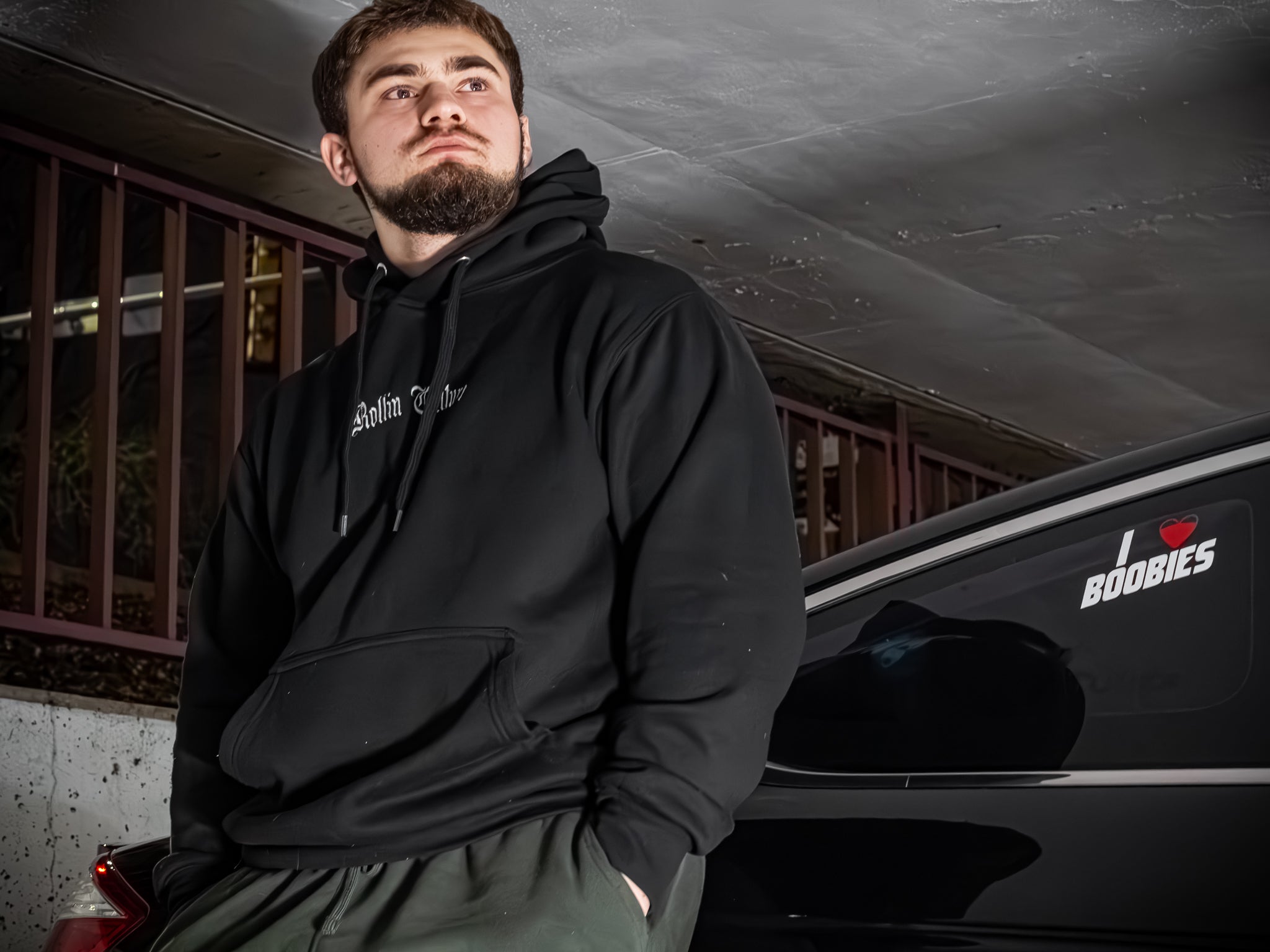 Og embroidery/printed hoodie