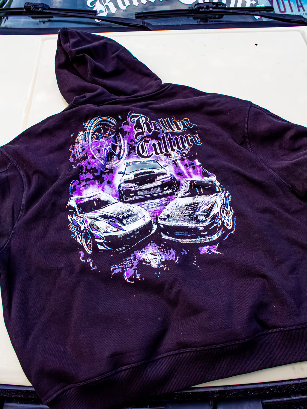 Rollin culture drift cars hoodies